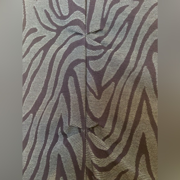 A Pea In The Pod Maternity~Two-Toned Blue Bodycon Midi Dress~Sleeveless~Size L - Picture 8 of 13